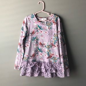 Matilda Jane long sleeve top girls size 8